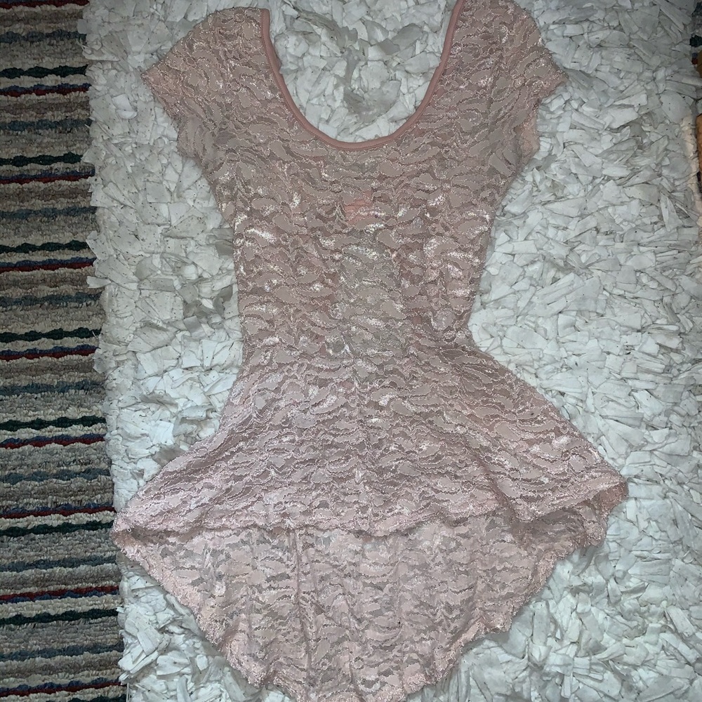 3/$15 Pink peplum top